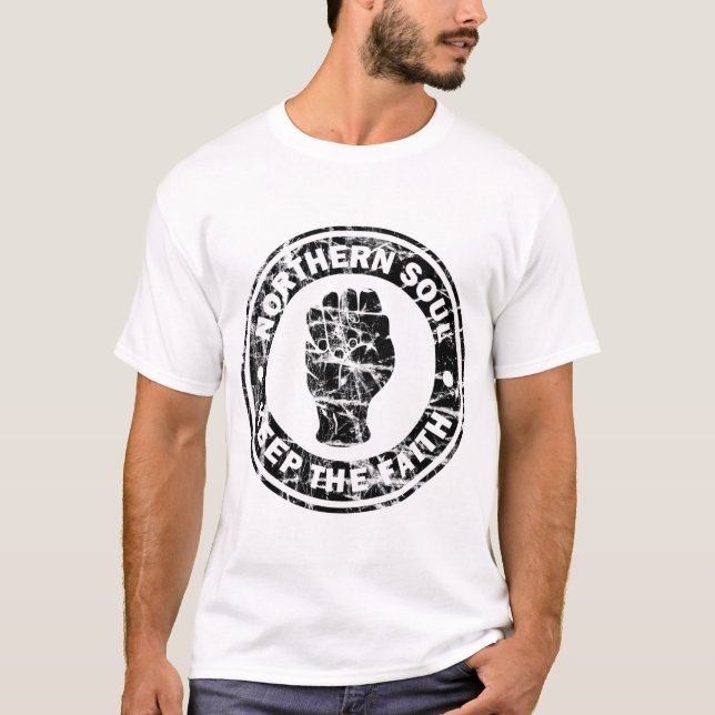 Nördliches Soul Vintag T-Shirt (Vorderseite)