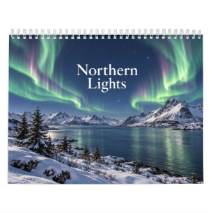 Nordlicht Aurora Borealis Naturkulisse Kalender