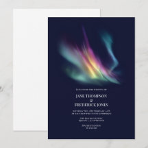 Nordlicht Aurora Borealis Winterhochzeit