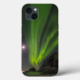 Nordlicht   Haukland Beach Island Norwegen Case-Mate iPhone Hülle