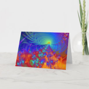 "Nordlicht-Nummer zwei" ~ Gruß-Karte Karte