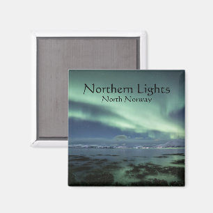 Nordlicht-Souvenir Magnet