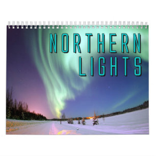 Nordlicht-Wandkalender Kalender