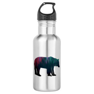 Nordlichtbär Edelstahlflasche