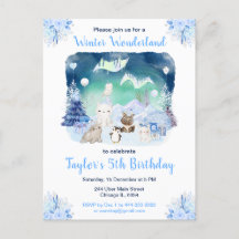 Nordlichter Arktische Tiere Geburtstag