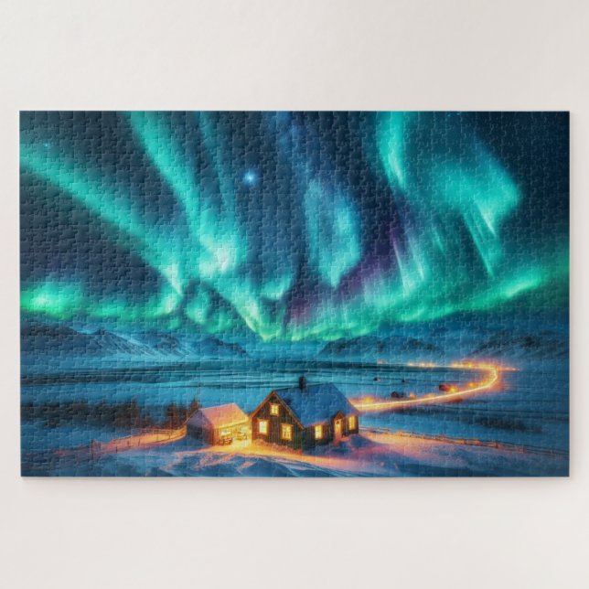 Nordlichter - atemberaubende Landschaftliche Lands (Horizontal)