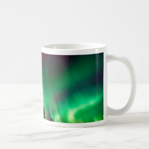 Nordlichter Aurora borealis Kaffeetasse