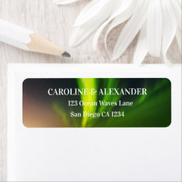 Nordlichter Aurora Borealis Night Sky Rückkehr