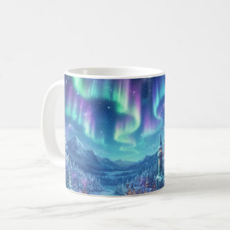 Nordlichter-Berg-Tasse Kaffeetasse