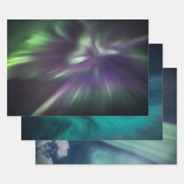 Nordlichter Geschenkpapier Set (Set)