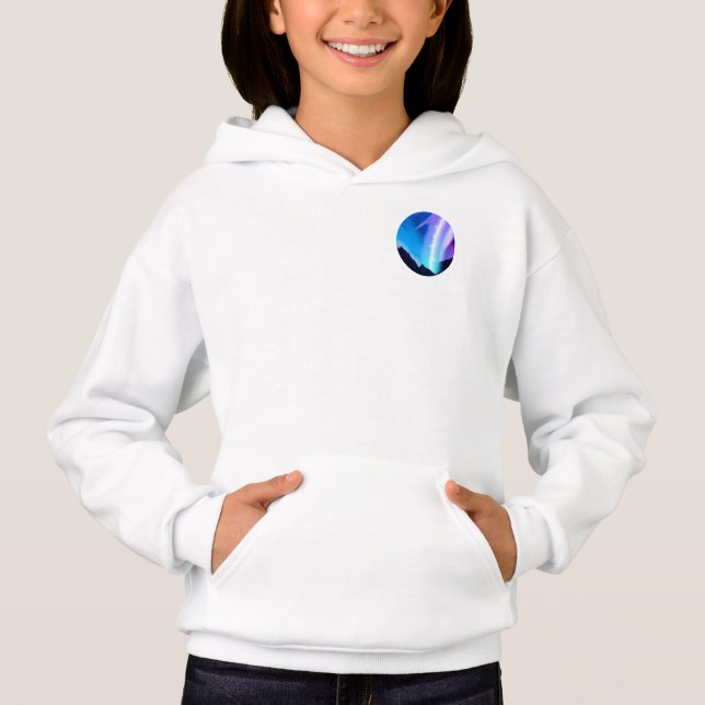 Nordlichter Hoodie (Vorderseite)