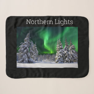 Nordlichter im Winter Sherpadecke