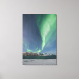 Nordlichter in Norwegen Leinwanddruck