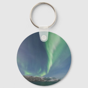Nordlichter in Norwegen Schlüsselanhänger