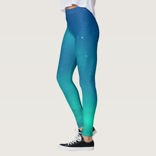 Nordlichter inspiriert - Leggings (Links)