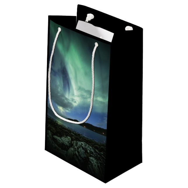 Nordlichter Kleine Geschenktüte (Rückseite Schrägansicht)