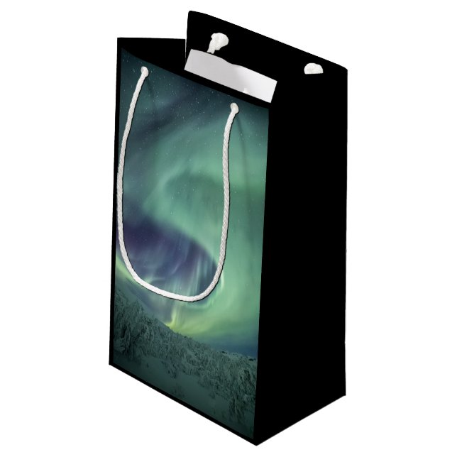 Nordlichter Kleine Geschenktüte (Rückseite Schrägansicht)