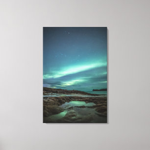 Nordlichter Leinwanddruck