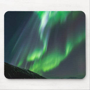 Nordlichter leuchten Nordirland Mousepad