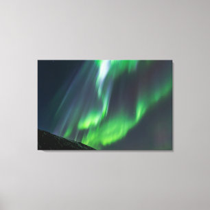 Nordlichter leuchtend   Nordisland Leinwanddruck