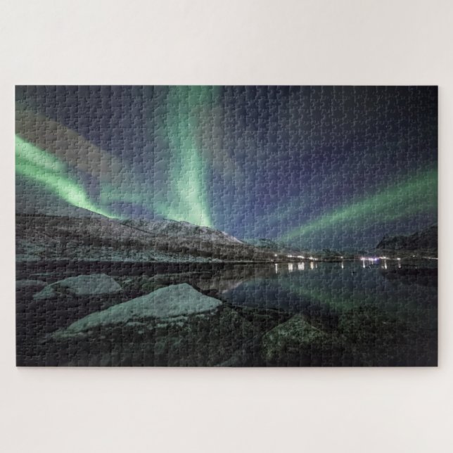 Nordlichter Norwegen (Horizontal)
