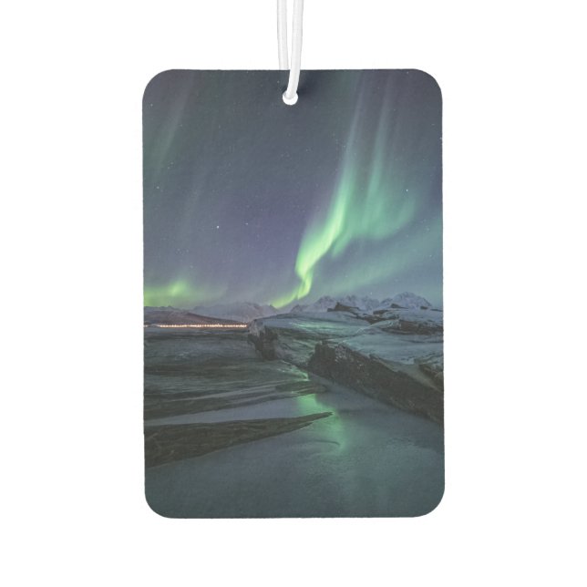 Nordlichter Norwegen Autolufterfrischer (Rückseite)