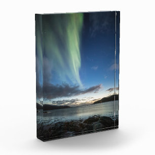 Nordlichter Norwegen Fotoblock