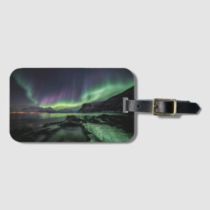 Nordlichter Norwegen Gepäckanhänger