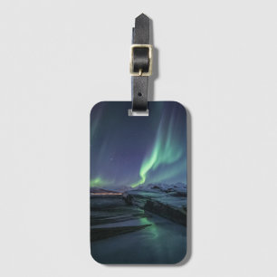 Nordlichter Norwegen Gepäckanhänger