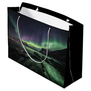 Nordlichter Norwegen Große Geschenktüte