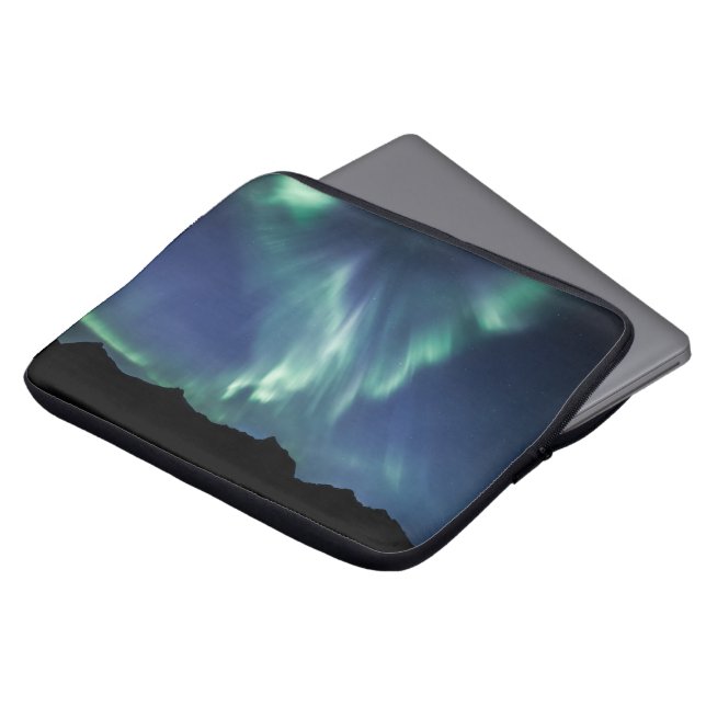 Nordlichter Norwegen Laptop-Sieb Laptopschutzhülle (Vorne Oben)