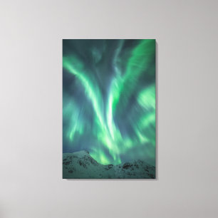 Nordlichter Norwegen Leinwanddruck