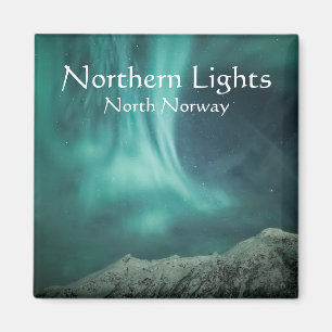 Nordlichter Norwegen Magnet