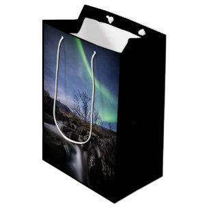 Nordlichter Norwegen Mittlere Geschenktüte