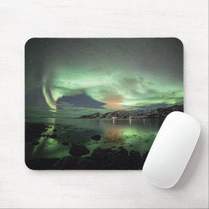 Nordlichter Norwegen Mousepad