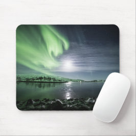 Nordlichter Norwegen Mousepad