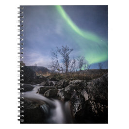 Nordlichter Norwegen Notizblock