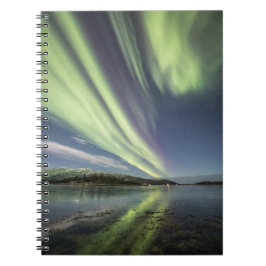 Nordlichter Norwegen Notizblock