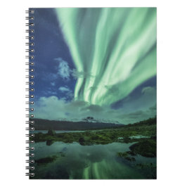Nordlichter Norwegen Notizblock