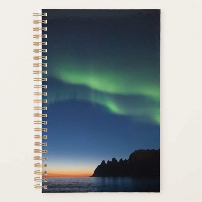 Nordlichter Norwegen Planer (Vorderseite)