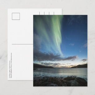 Nordlichter Norwegen Postkarte