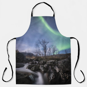 Nordlichter Norwegen Schürze