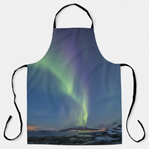 Nordlichter Norwegen Schürze