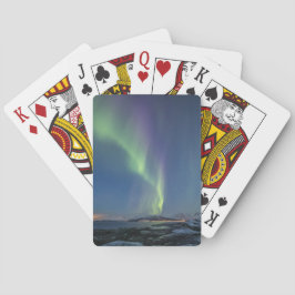 Nordlichter Norwegen Spielkarten