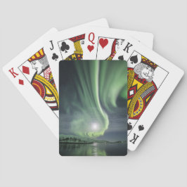 Nordlichter Norwegen Spielkarten