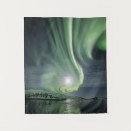Nordlichter Norwegen Wandteppich