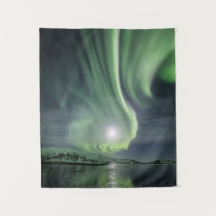 Nordlichter Norwegen Wandteppich