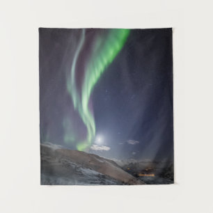 Nordlichter Norwegen Wandteppich