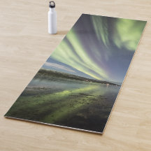 Nordlichter Norwegen Yoga Mat