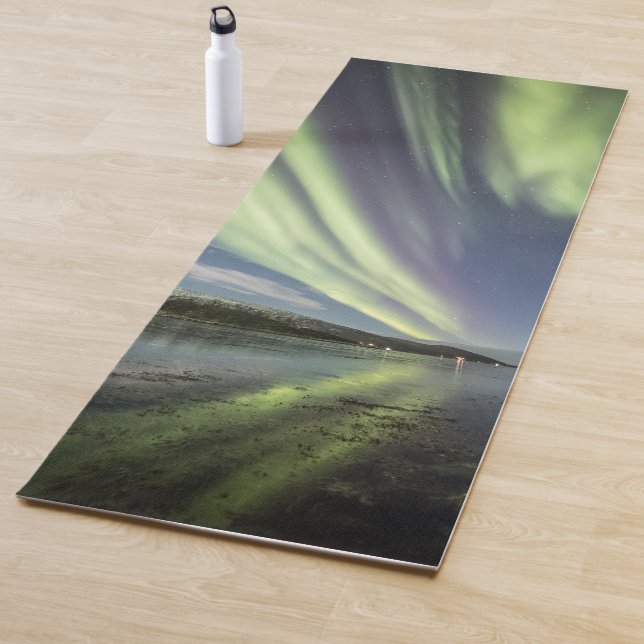 Nordlichter Norwegen Yoga Mat Yogamatte (Beispiel)